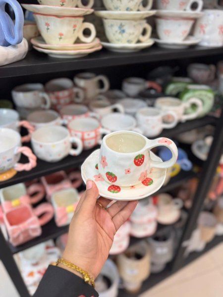 كوب هاند ميد فراولة